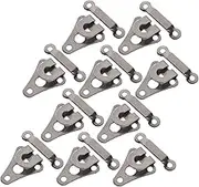 BEBEMOKO Pant Hook and Eye Fasteners Metal Sewing Hooks for Trousers Bra Corset Underwear Clothing Fixer