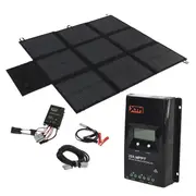 Lithium Compatible Folding Solar Blanket Set with MPPT Controller