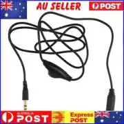 Earphone in Line Volume Control Cable Male to F 3.5mm Stereo Audio Adaptor