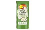 Sunrice Thin Rice Cakes Sour Cream & Chives 160g
