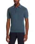 The Men's Store at Bloomingdale's Pointelle Short Sleeve Sweater Polo - Exclusive