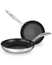 SCANPAN HaptIQ 2pc Fry Pan Set 8in & 10.25In
