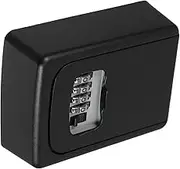 Luxshiny Wall Mounted Key Organizer with Combination Lock Key Safe Box for Home Office and Garden Use