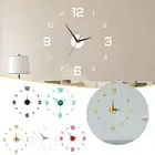 Luminous Digital Clock Wall Sticker Clock Silent Wall Clock Home Decoration V8J5