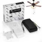 Qiachip Universal Ceiling Fan Lamp Remote Control Kit Ac 110-240v Timing Control