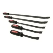 Mayhew Tools 61366 5 Pc. Dominator® Curved Pry Bar Set