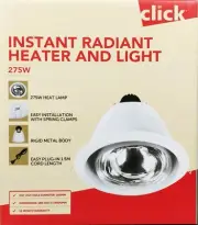 275W Instant Bathroom Radiant Ceiling Infrared Heater