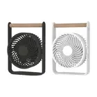 USB Desk Fan Portable Compact Gadget Rotation Mini Decoration Lightweight
