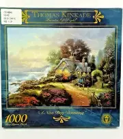 Thomas Kinkade 1000 Piece Jigsaw Puzzle "A New Day Dawning"