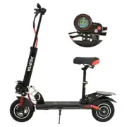 1500W 50km/h Electric Scooter Off Road Foldable Adult Portable E-Bike W/Tail