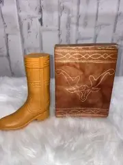 Vintage AVON DINGO BOOT WILD COUNTRY AFTER SHAVE