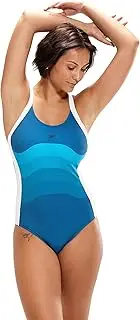 [Speedo] Women's Shaping Printed Entwine 1 Piece