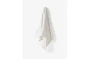 800 GSM Velour Stripe Bath Mat (White) - 60x80cm
