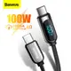 100W USB C Cable for MacBook 2021 2020 Charging Type C充電線