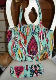 Vera Bradley Glenna handbag & Brush and pencil case in Pueblo