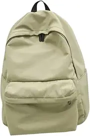 [WRITWAA] Student Back Mens Back Campus Bag Men Back Shoulder Bag Travel Back Yellow