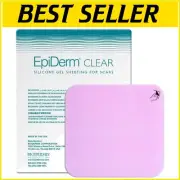 Soft & Flexible Silicone Scar Gel Sheets, 4.7" x 5.7" – Discreet & Comfortable