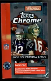 2002 Topps Chrome Football """EMPTY BOX"""