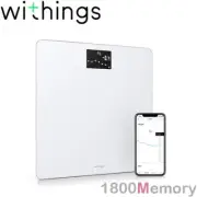 GENUINE Withings Body Weight & BMI Health Wi-Fi Smart Scale up to 8 Users White