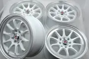 4 New 15x7 DDR Roar 15" Rims Wheels Yaris MR2 Cube xB Cooper Civic 4x100 4x114.3 (for: Volvo)