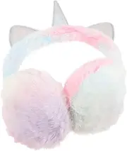 [TINEASUR] Lovely Ear Sleeve Unicorn Horn Soft Plush Earmuff Warm Cozy for Winter for Girls