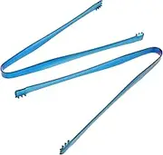 Secure Grip Eggshell Fragment Remover Long Handle Meat Tongs for Camping Travel