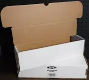 (4) BCW Toploader Trading Card Storage Boxes 14" NEW (Unassembled)