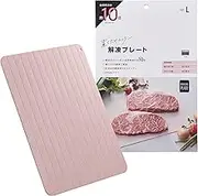 Earl (R) KP-002 Easy Defrost Plate M (11.6 x 8.1 x 0.01 inches (29.5 x 20.5 x 0.2 mm)), Lunch Box, Time-Saving, Rapid Thawing, Frozen Foods, Home Use, Natural Thawing, Rapid Defrost, Coarse Heat