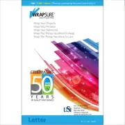 USI WrapSure Thermal Laminating Pouches, Letter Size, 7 Mil, 9x11.5", 100-Pack