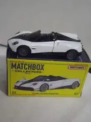 Matchbox White Pagani Huayra Roadster # 03