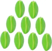 ERINGOGO 9pcs Artificial Garlic Cloves Decorative Fake Vegetable Models for Home Display Food Photography Props and DIY Keychain Pendants Realistic Simulation