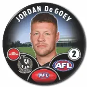 2023 AFL Collingwood Football Club - De GOEY, Jordan