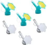 CIMAXIC 6pcs Multipurpose Spray Spouts for Watering Premium Nozzles for Flower Care Compatible with Water Bottles Watering Cans for Use Random Color
