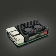 For Raspberry Pi 3 Aluminum Alloy Radiator Protective Case Metal Cooling Shell
