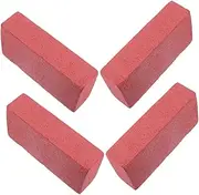 ADOCARN 4pcs Foam Brick for Stage Film Gimmick Props Safe Lightweight for Comedy Performances Street Tricks Magician Accessories Multipurpose Fake Brick Blocks