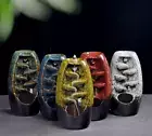 Ceramic Backflow Cone Burner LARGE TOWER Waterfall Incense Holder Home Decor