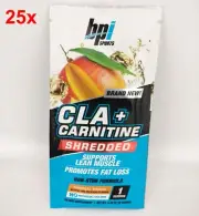 25x CLA+Carnitine Shredded Termogenic Weight Loss and Natural Energy BPI Sports