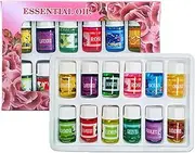Oils for Diffuser, Fragrance Oil Blends Set for Diffusers, Long-Lasting 3ml Scents Air Freshener Natural Calm Down Humidifier Scents for Car Sleep Candle Making