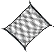 Cargo Net,Mesh Cargo Net - Heavy Duty, Wear Resistant, Space Saving Seat Back Storage for Road Trip, Travel, Camping