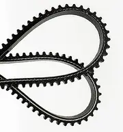 106-2174 Lawn Mower Drive Belt (1/2" x 28 1/4") Replacement for TimeCutter Z380 Z420 Z480 Z530 Zero-Turn Lawn Mowers, Black