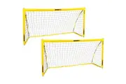 2PK Summit Global Fastnet 1.5m Soccer Goal Flexible Net Sport Training Foldable