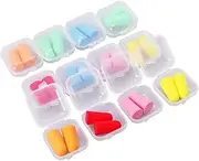 12 Boxes noise reduction ear plugs noise canceling ear buds sleeping earbuds sleep ear plugs Quiet Sleeping Ear Plugs anti noise ear plugs sponge ear plugs earplugs to sleep