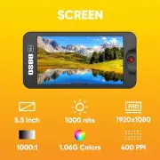 OSEE T5+ 5.5 Inch DSLR Camera Field Monitor 4K HDMI-compatible 1000nits for Live