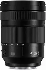 [Panasonic] LUMIX S Series PRO 24-105mm F4.0 L-Mount Versatile Zoom Camera Lens with Dust/Splash/Freeze Resistant Design (S-R24105GC)
