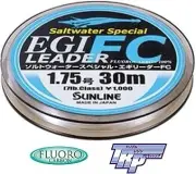SUNLINE leader Salt Water Special Egi FC fluorocarbon 30m natural clear 10lb