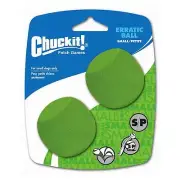 Chuckit! Dog Fetch Toy ERRATIC BALL Unpredictable Bounce Fits Launcher SMALL