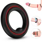 3 Sizes Reusable Penis Stretch Sleeve-Girth-Enhancer-Penis-Extender-Ring for Men