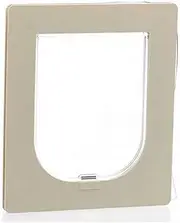 Petway Pet Doors Security, Stone Beige, Large