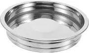 Generic Large Stainless Steel Communion Plate Lid Religious Plate for Baking Multi-Function Communion Bread Dish