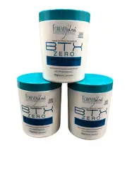 HAIR BTOX FOREVER LISS ZERO SMOOTHING TREATMENT 3 X 1Kg 35oz